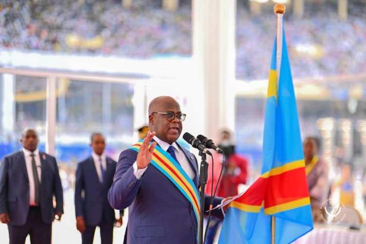 Le Président Félix Tshisekedi officiellement investi